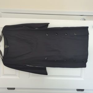 Topshop x Kate Moss corduroy shift dress sz 10